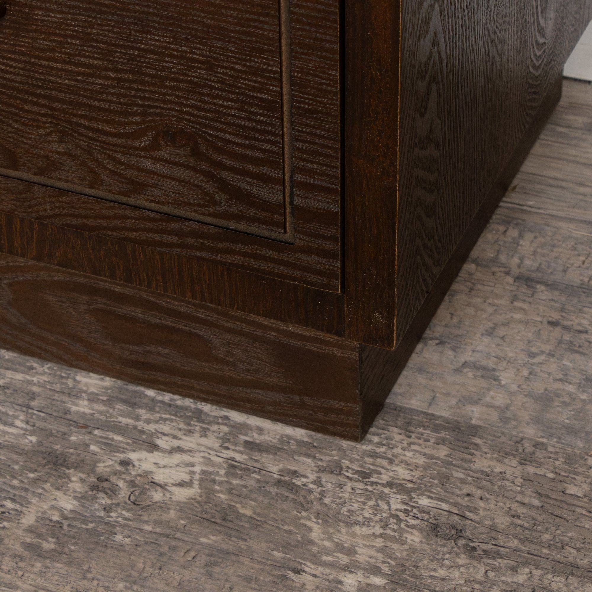 3 Drawer Dark Wood Chest of Drawers - Kingsley Range - Damaged Seconds - Image 10