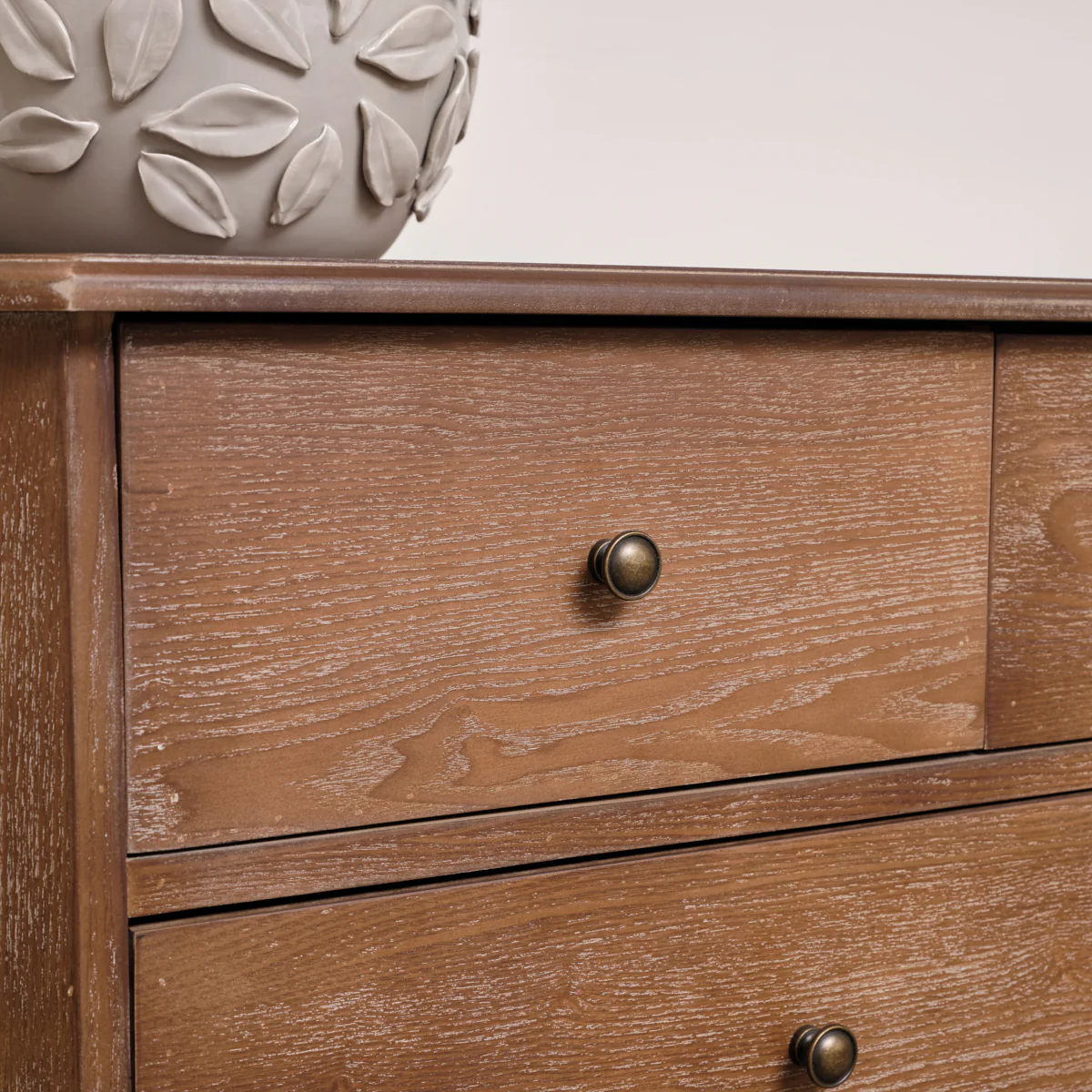 7 Drawer Dark Wood Chest of Drawers - Ashwell Range - Image 4