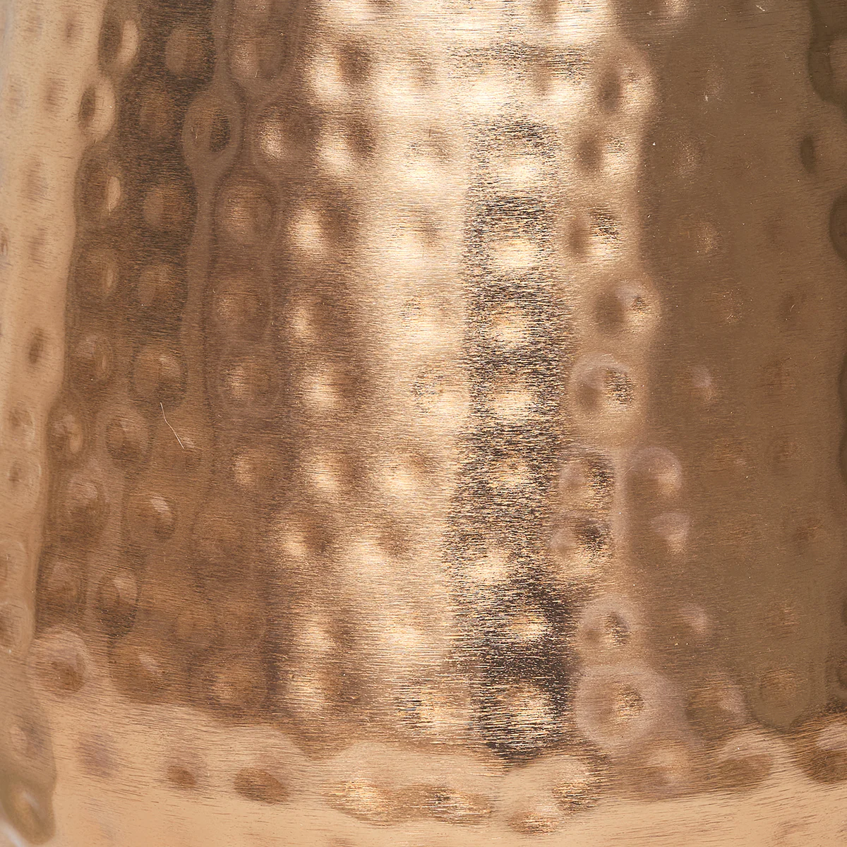 Copper Hammered Metal Planter - Image 3