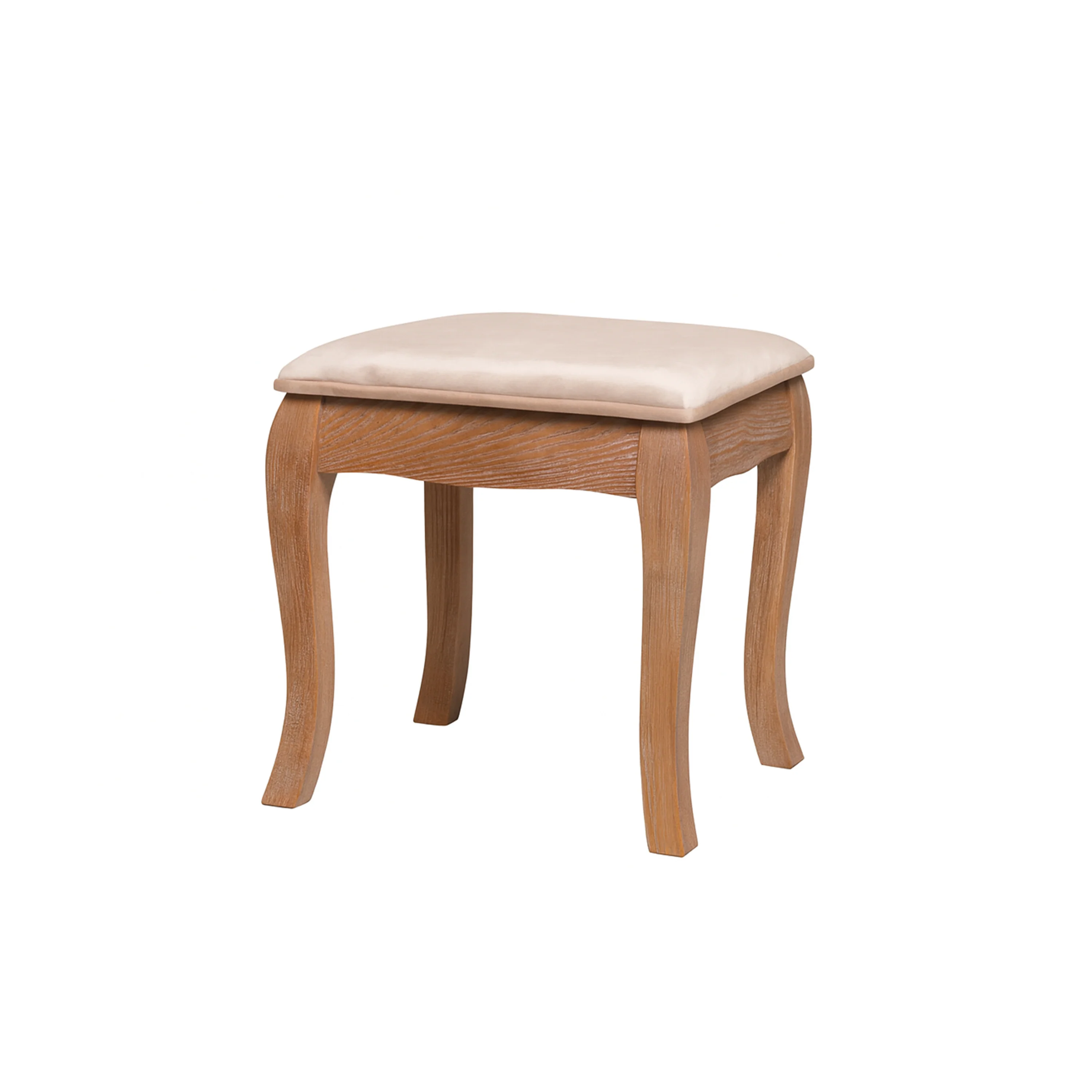 Dark Wood Dressing Table Stool - Ashwell Range - Image 6