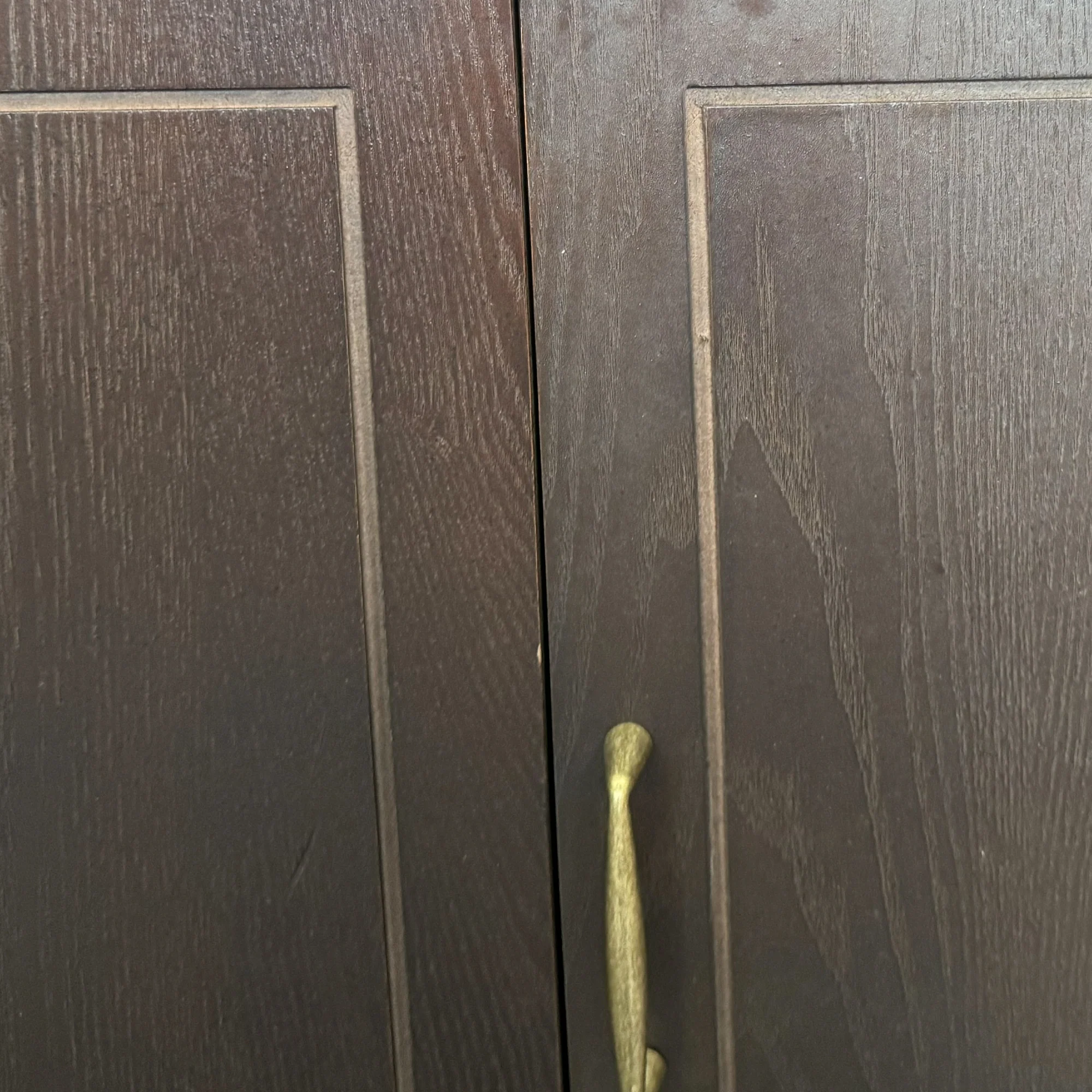 Dark Wooden 3 Door Sideboard - Kingsley Range - Damaged Seconds - Image 4