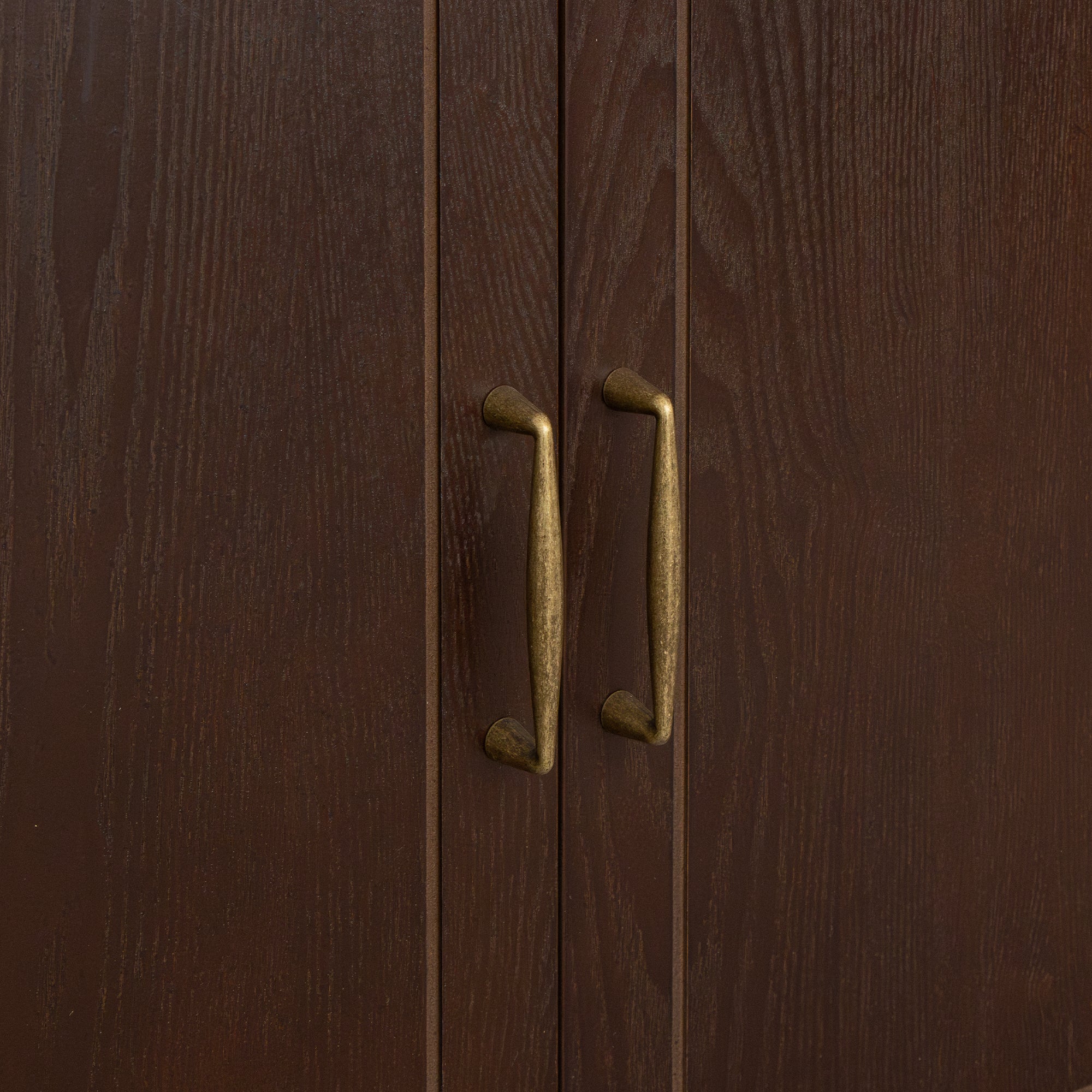 Dark Wooden 3 Door Sideboard - Kingsley Range - Damaged Seconds - Image 6