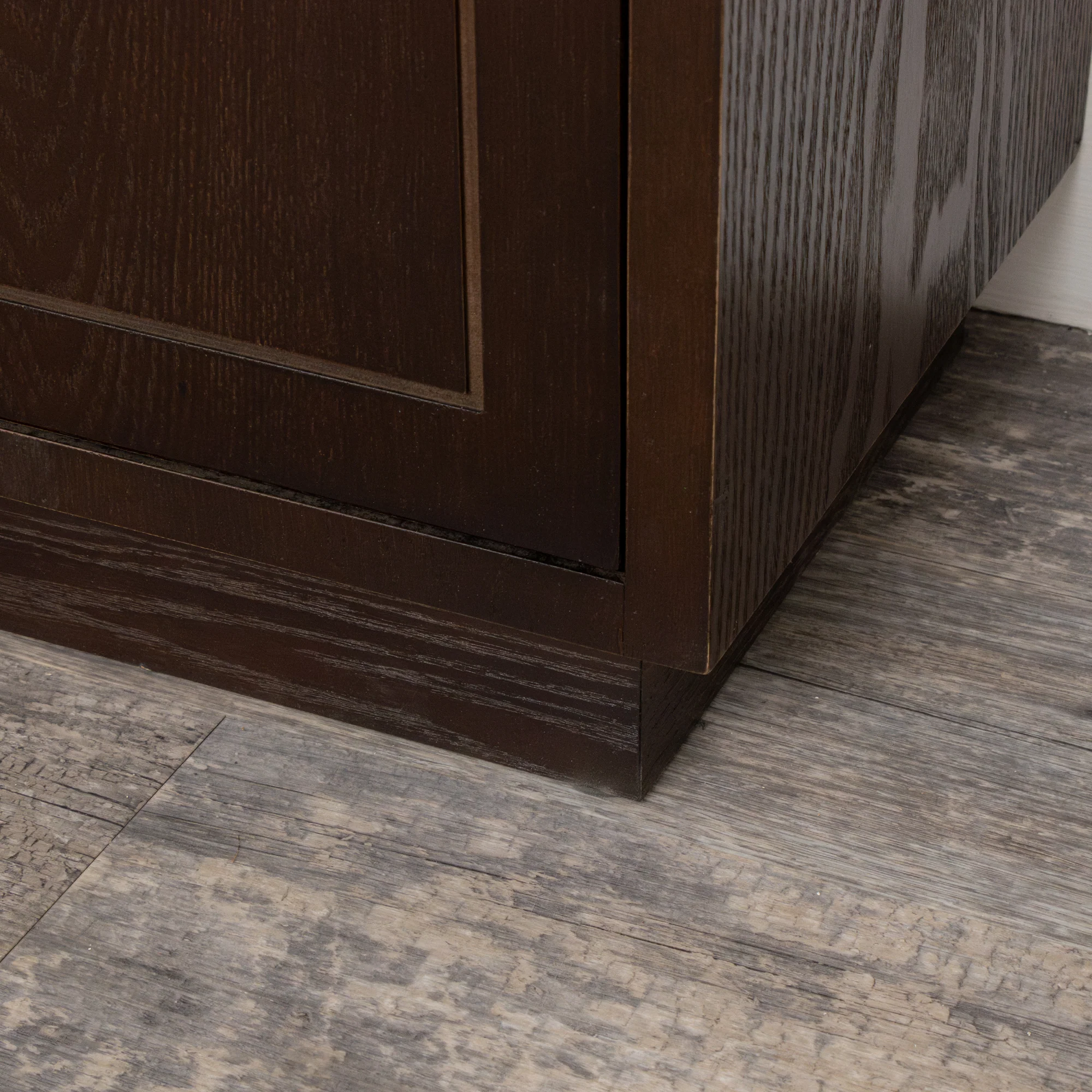 Dark Wooden 3 Door Sideboard - Kingsley Range - Damaged Seconds - Image 7