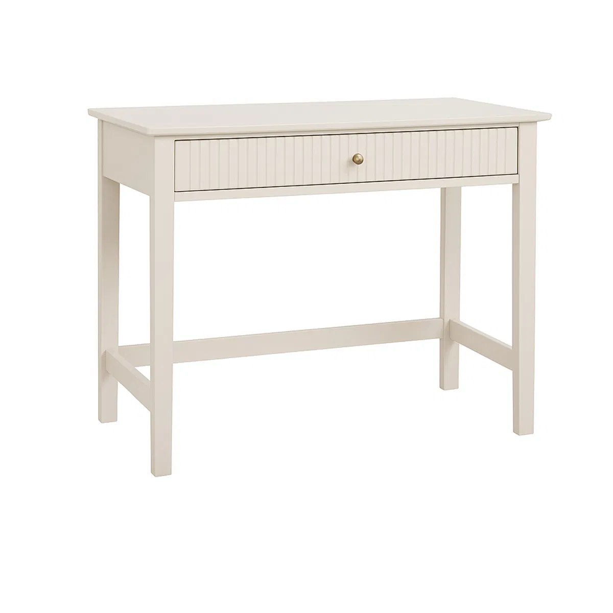 Dressing Table, Stool & Pair of 3 Drawer Bedside Tables - Hales Taupe Range - Image 10