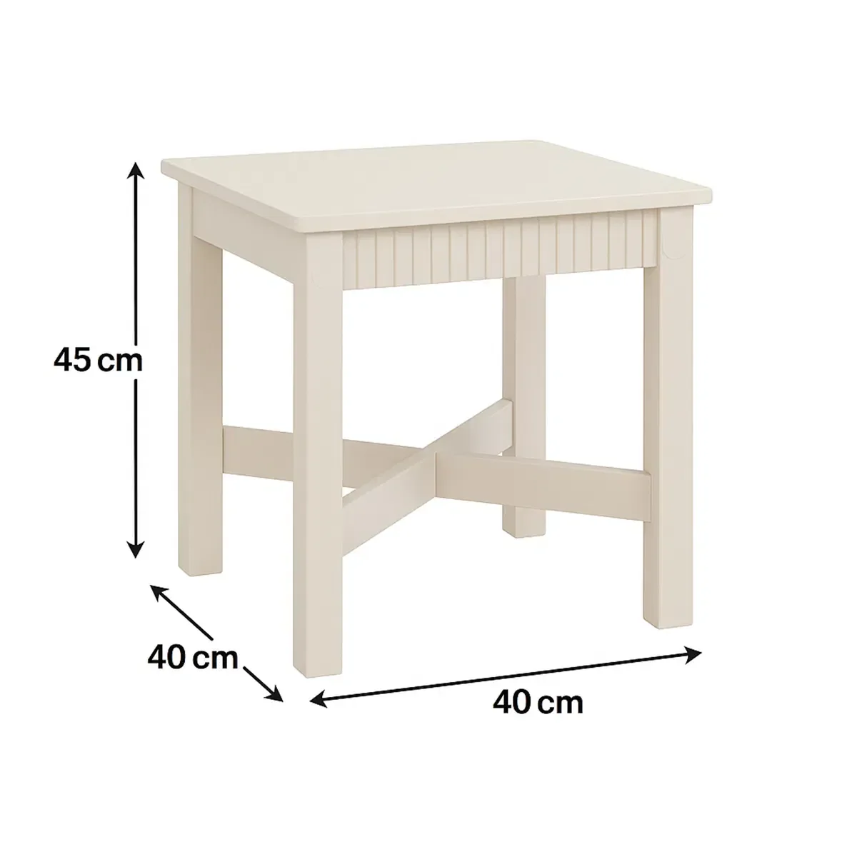 Dressing Table, Stool & Pair of 3 Drawer Bedside Tables - Hales Taupe Range - Image 9