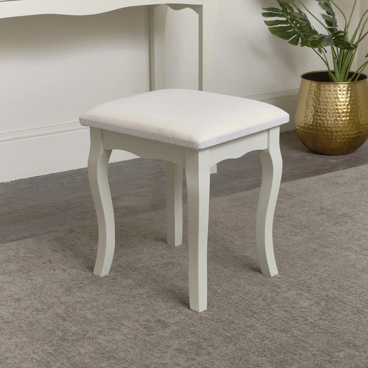 Dressing Table & Stool Set - Elizabeth Ivory Range - Image 6