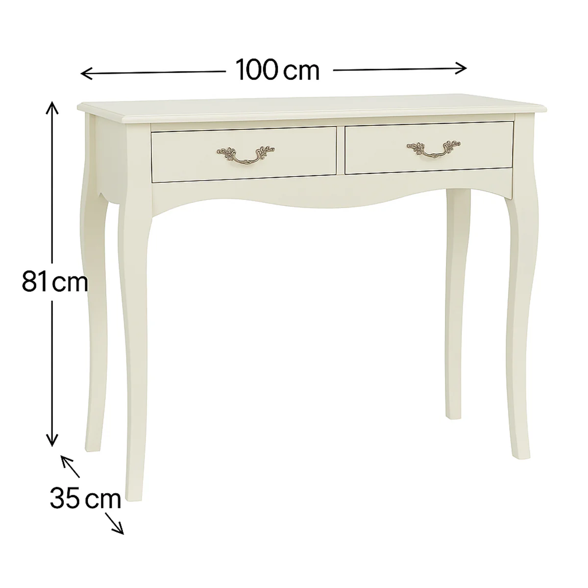 Dressing Table & Stool Set - Elizabeth Ivory Range - Image 7
