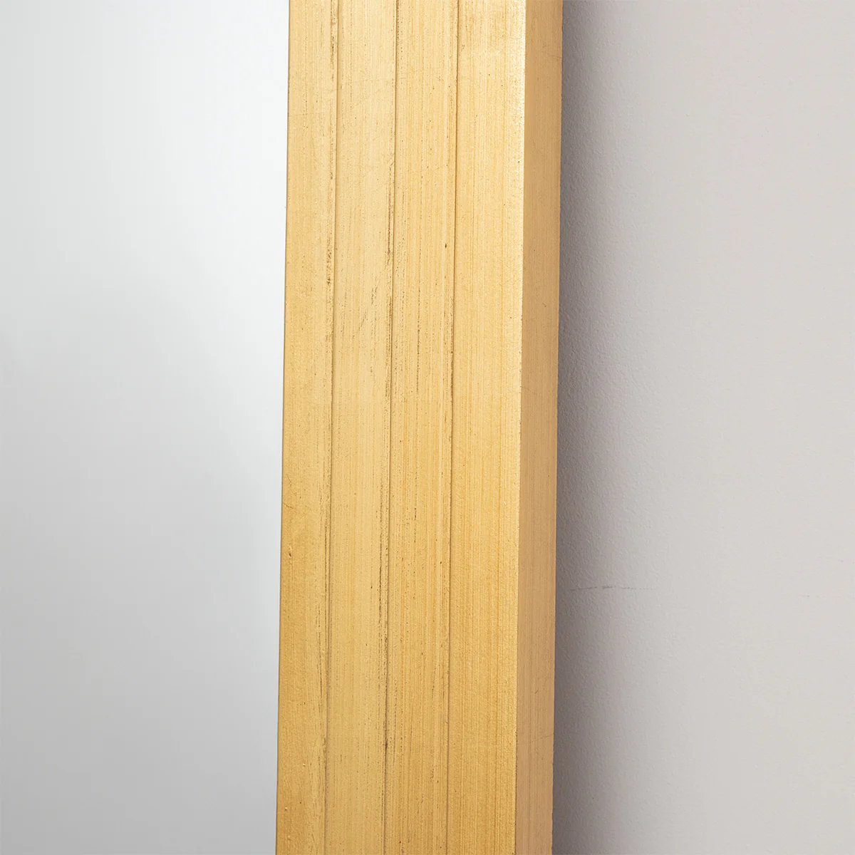 Full Length Gilded Gold Arched Stepped Frame Leaner Mirror - 150cm x 50cm - Image 3