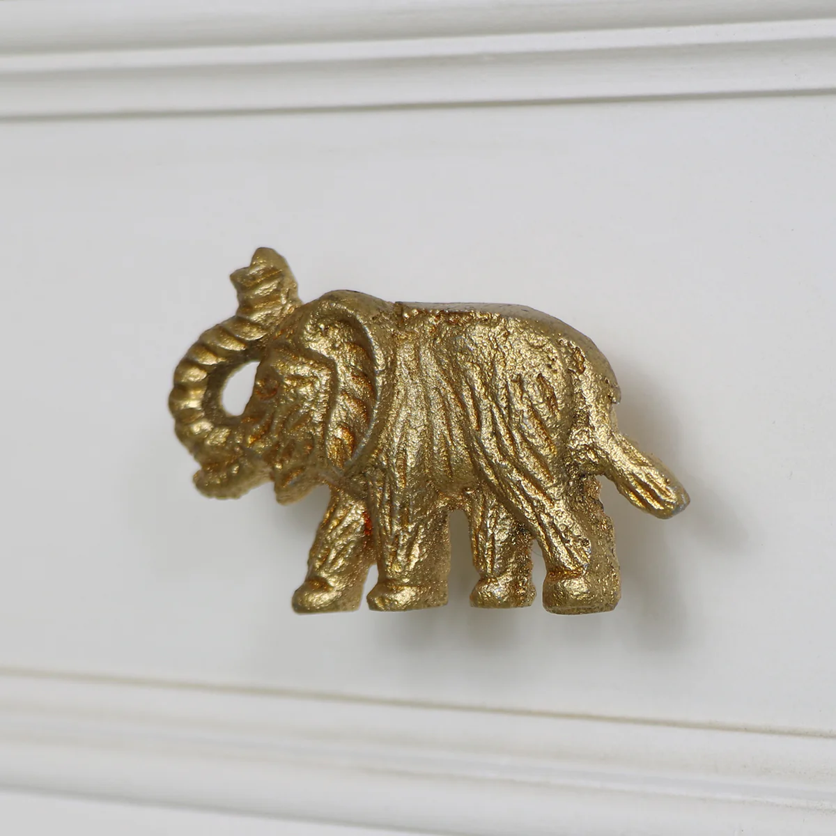 Gold Elephant Drawer Knob - Image 4