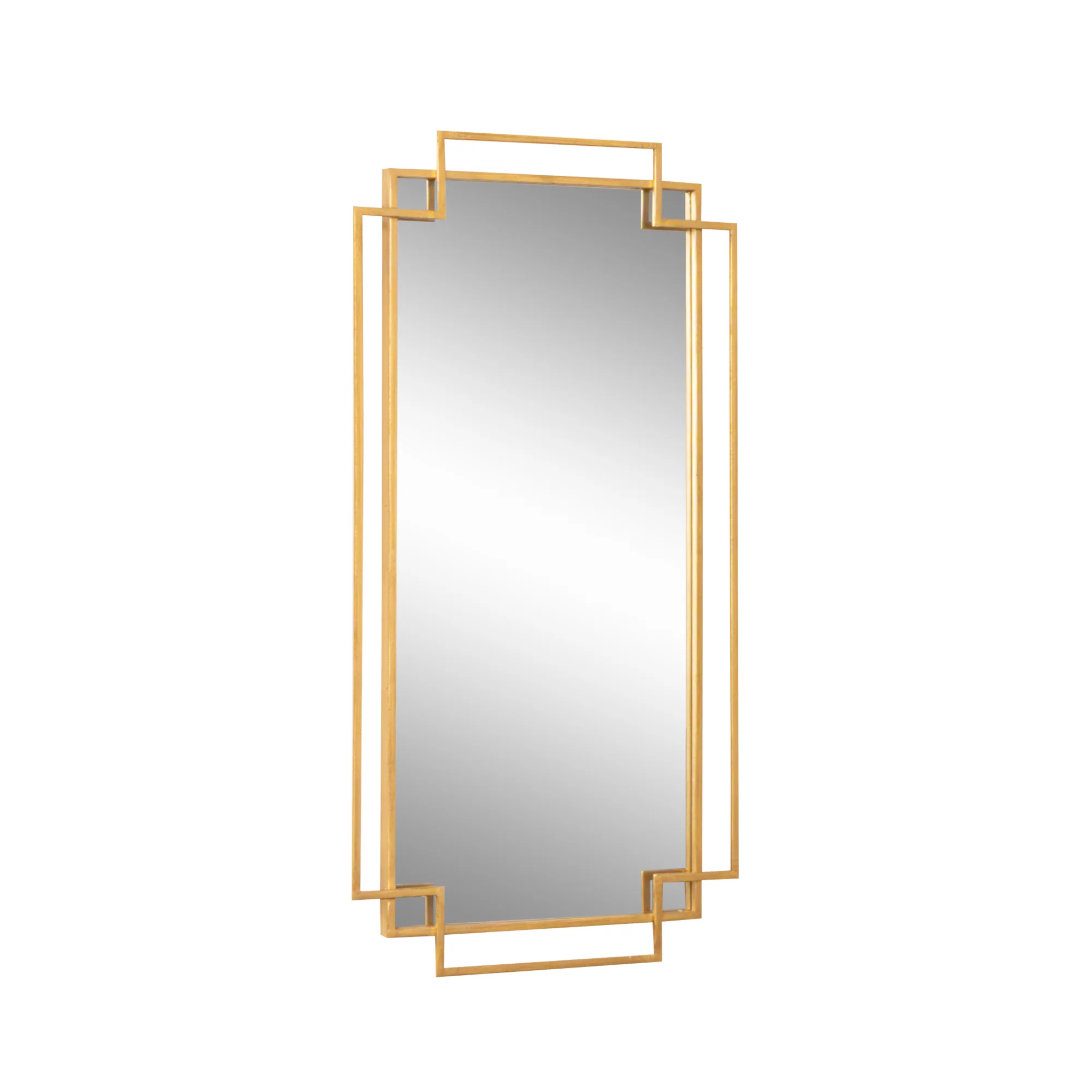 Gold Foiled Wall Mirror - 94cm x 48cm - Image 9