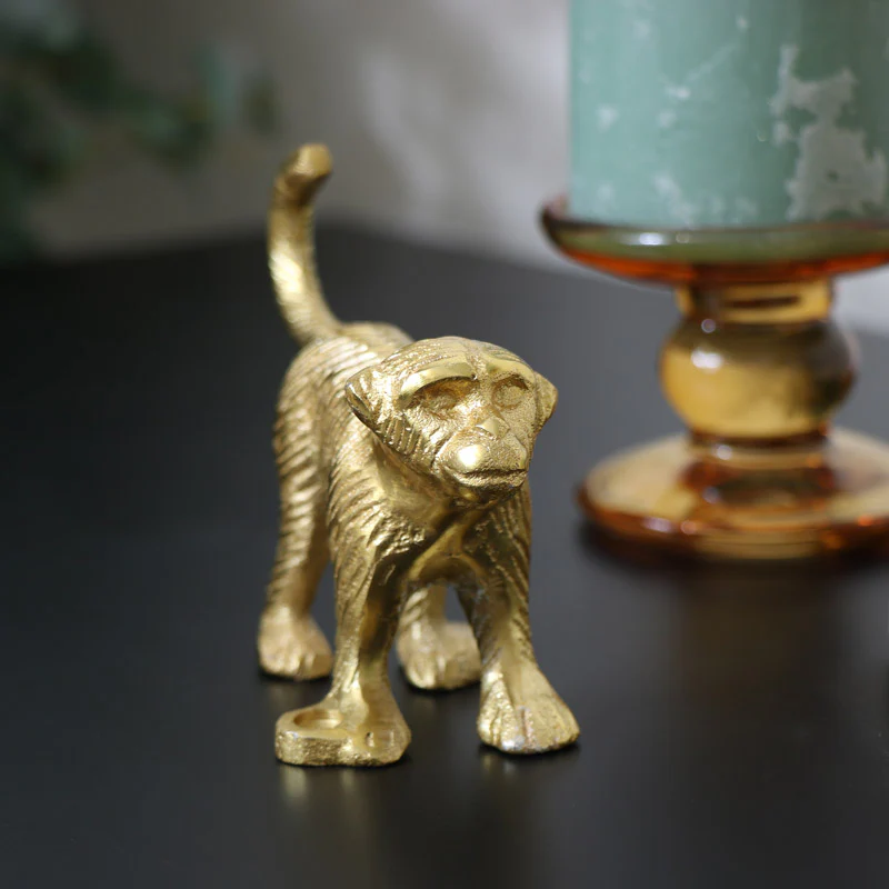 Gold Monkey Wall Hook - Image 3