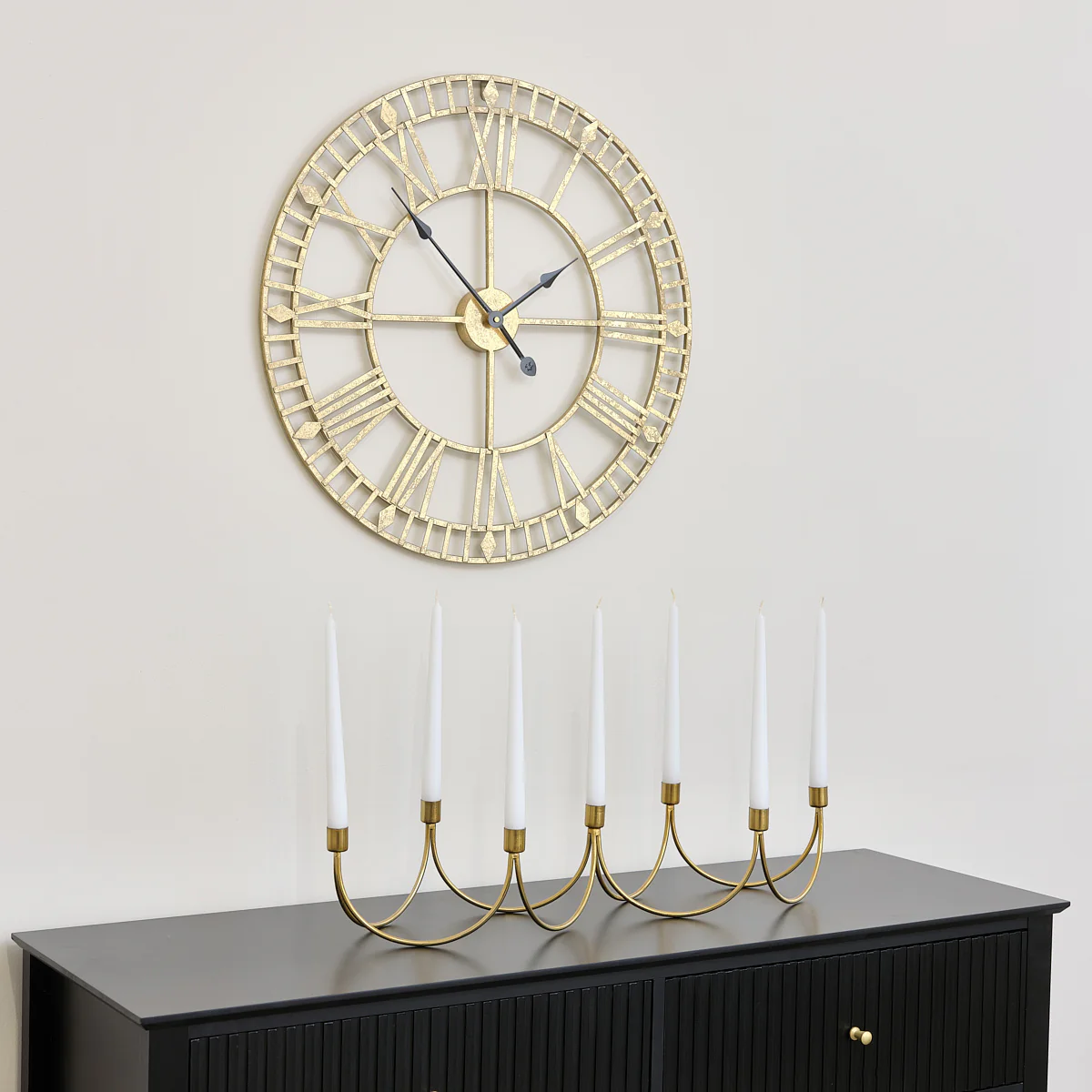 Gold Wave Multi Candle Holder - Image 3