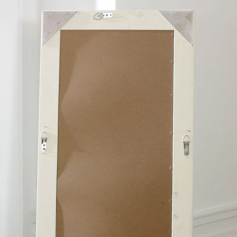 Cream Ornate Tall Slim Mirror 47cm x 142cm - Image 4