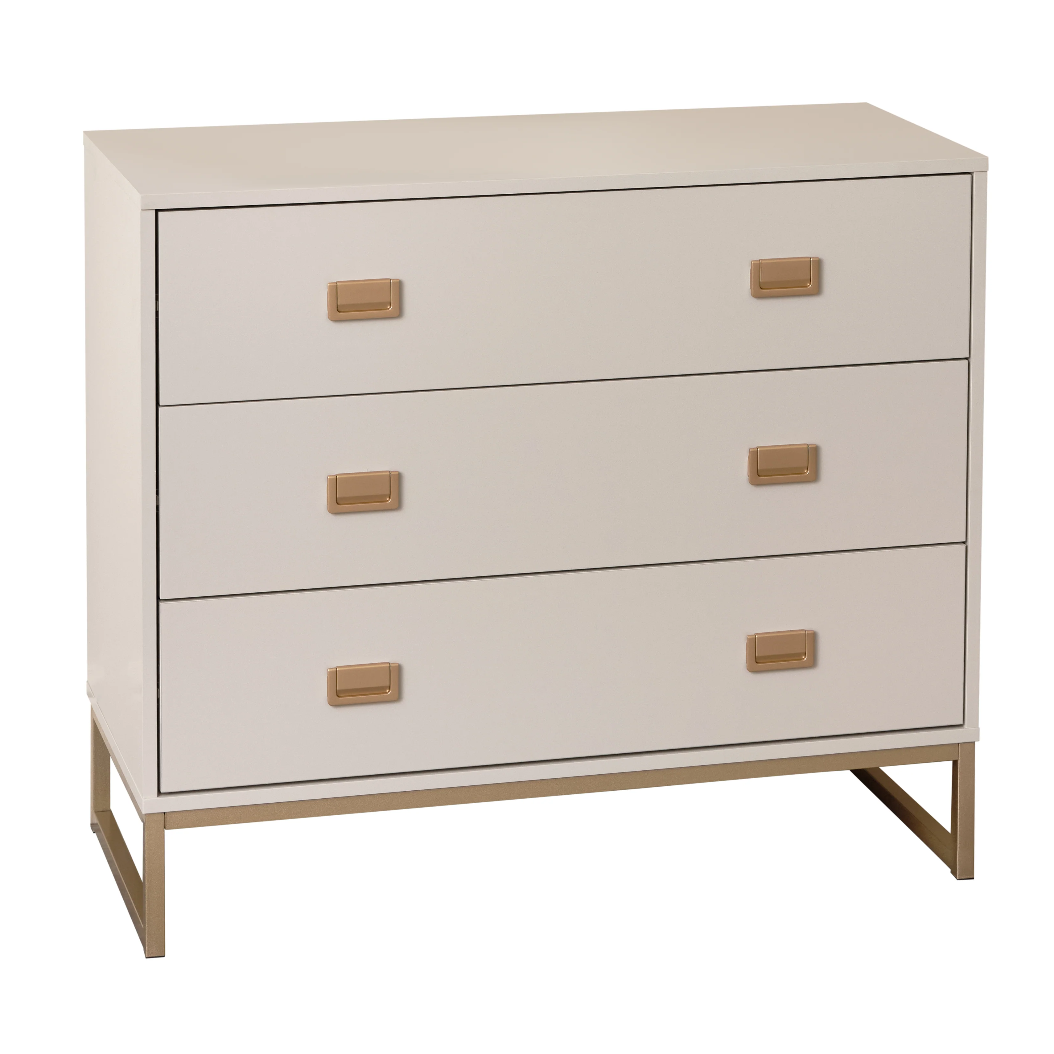 Large 3 Drawer Chest of Drawers - Elle Stone Range - Image 6
