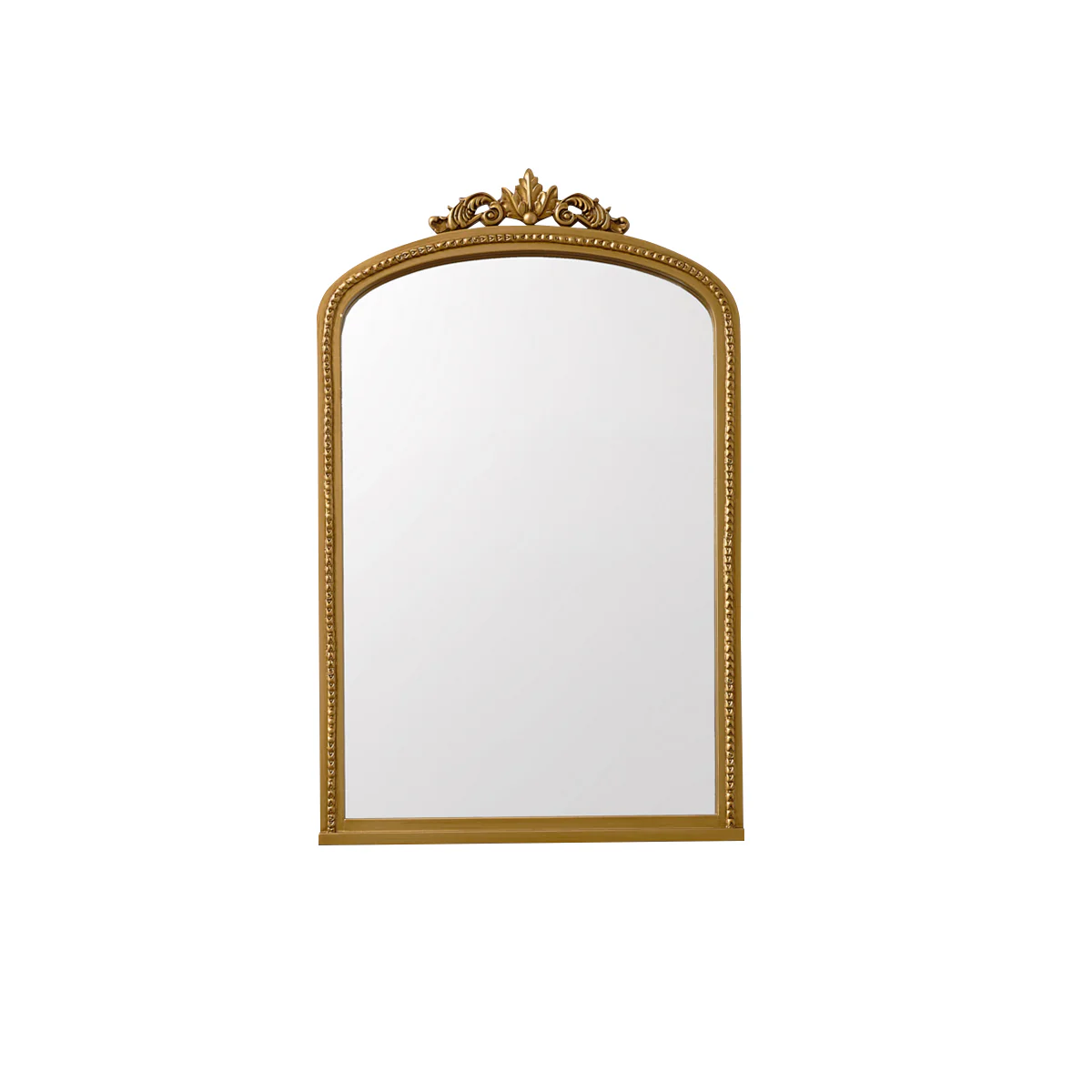 Large Arched Ornate Edge Gold Mirror 80cm x 50cm - Image 7