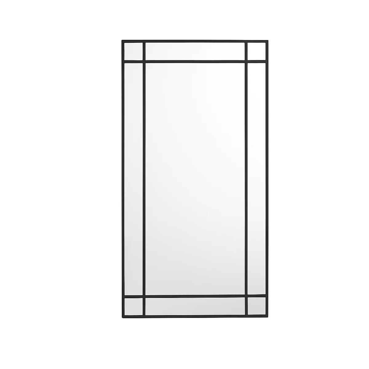 Large Black Framed Wall / Leaner Mirror 80cm x 180cm - Image 6