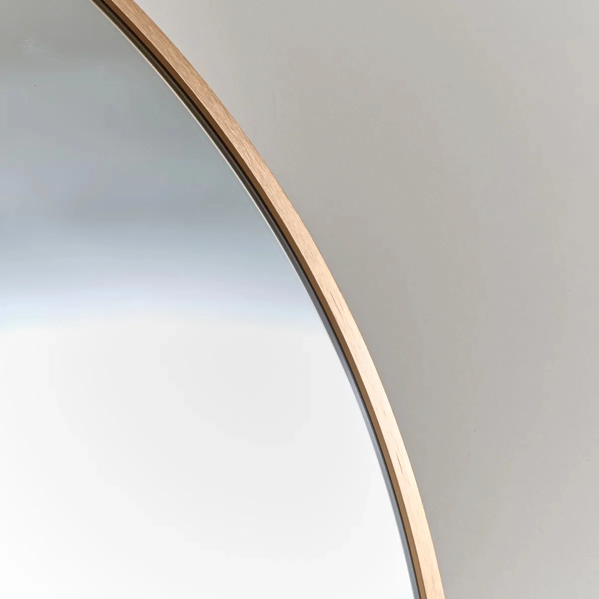 Large Antique Gold Arched Wall / Leaner Mirror - 180cm x 80cm - Image 4