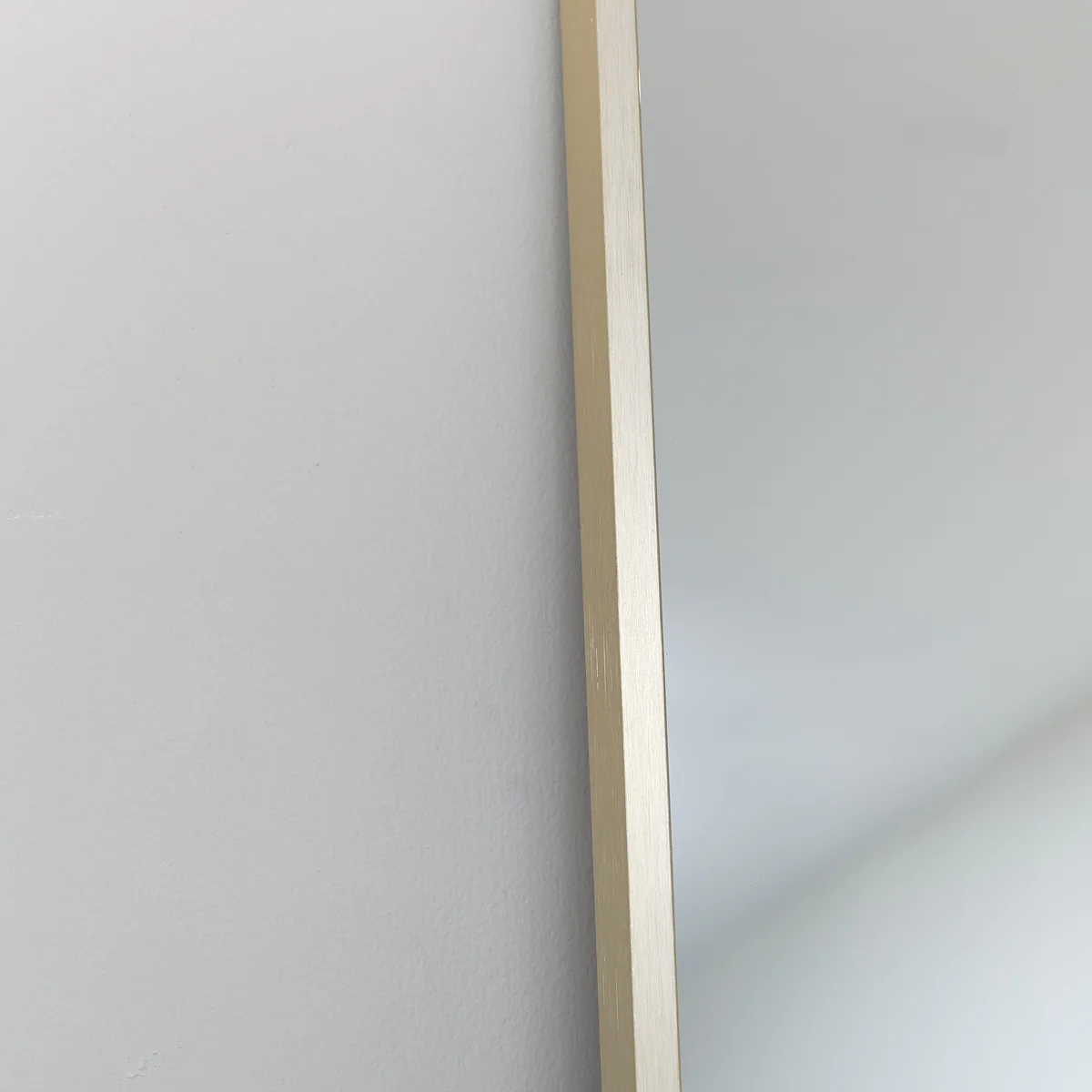 Large Gold Thin Framed Leaner Mirror 80cm x 180cm - Image 4
