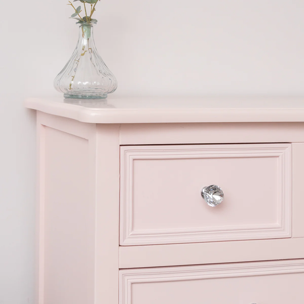 Large Pink 6 Drawer Chest of Drawers - Sophia Pink Range - Image 3