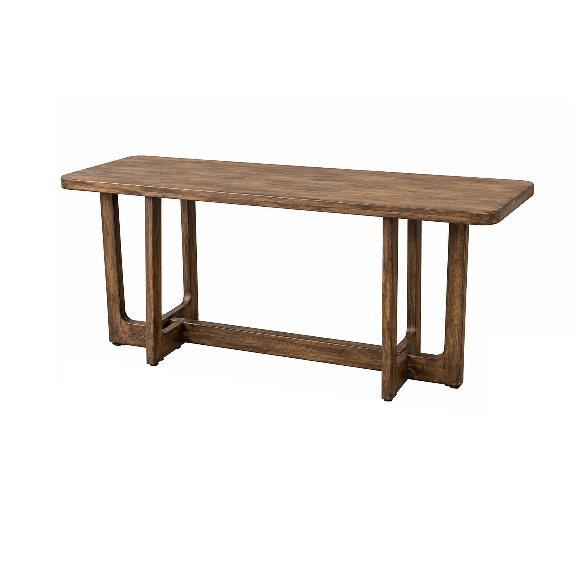 Large Rectangular Wooden Dining Table - Image 5