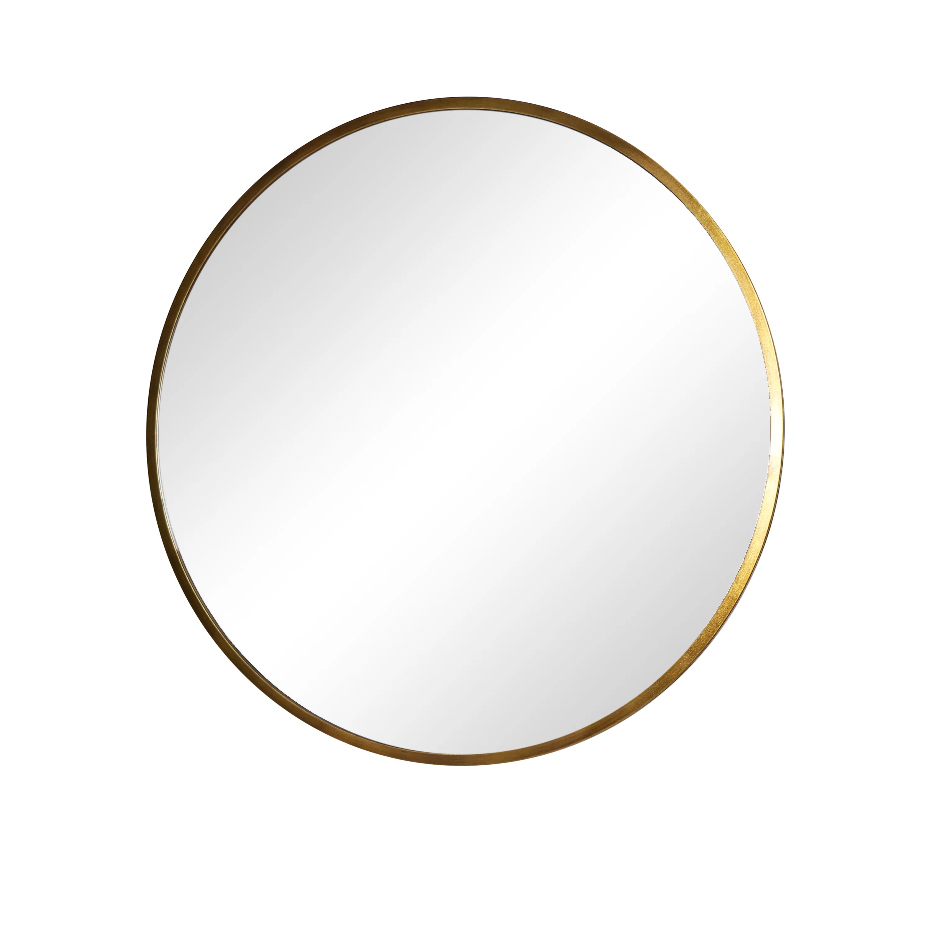 Large Round Gold Mirror 100cm x 100cm - Image 9