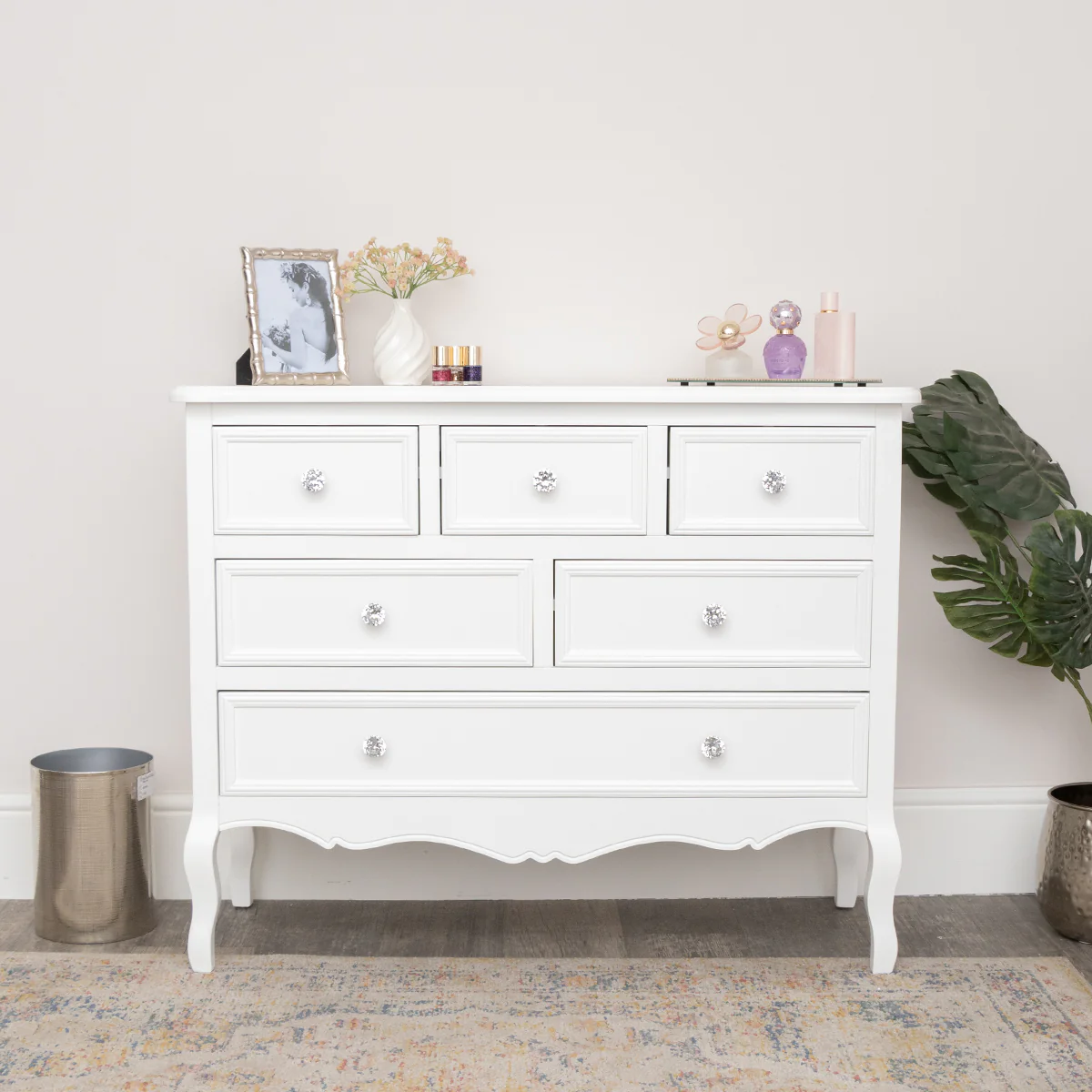Large White Chest of 6 Drawers - Victoria Range DAMAGED SECONDS - Image 10