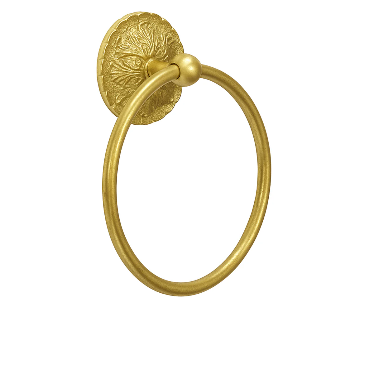Luxe Gold Ring Towel Holder - Image 6
