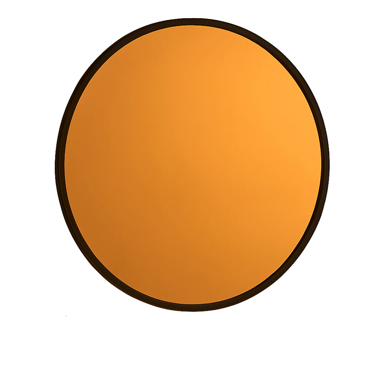 Round Smoked Copper Wall Mirror 80cm x 80cm - Image 4
