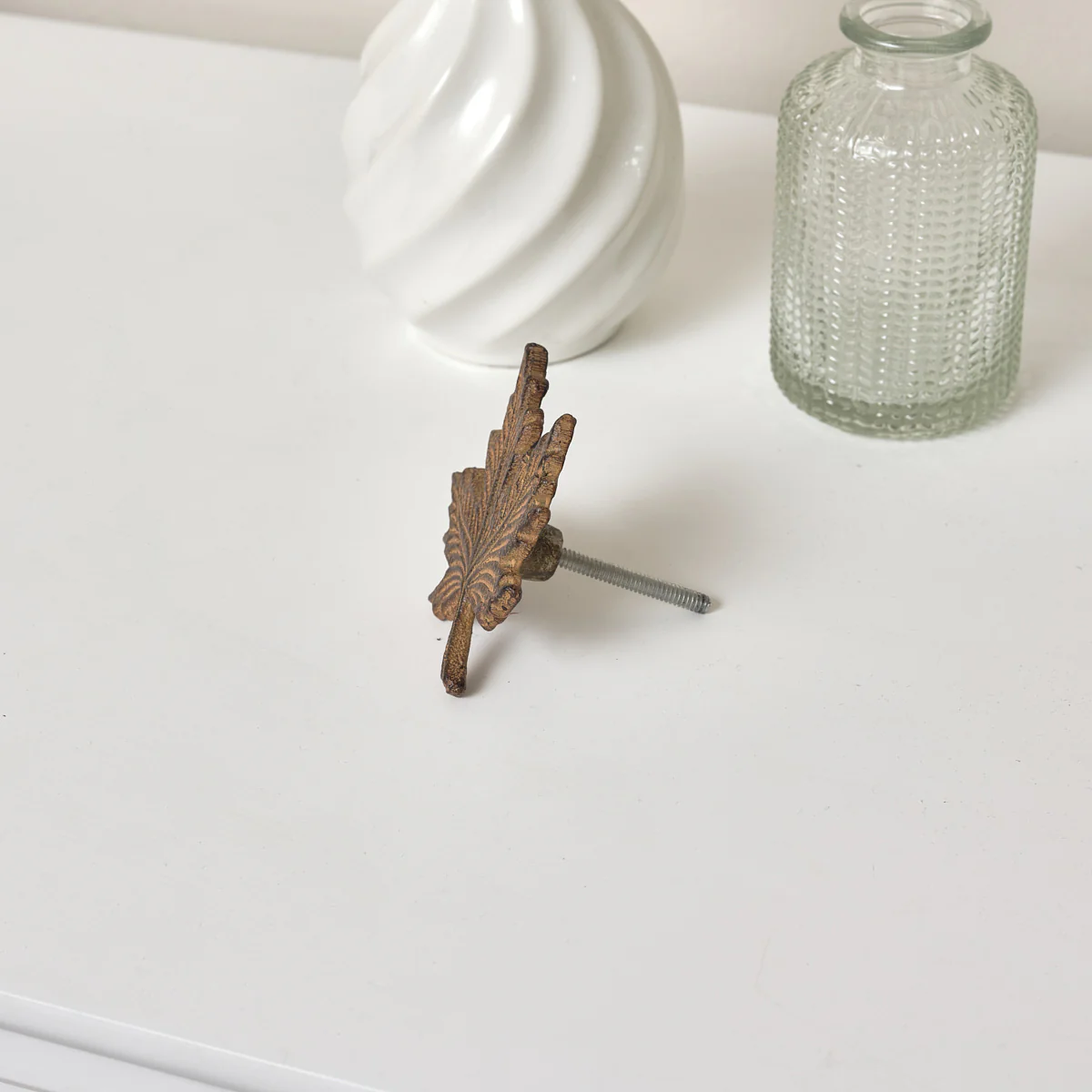 Rustic Maple Leaf Drawer Knob - Image 4