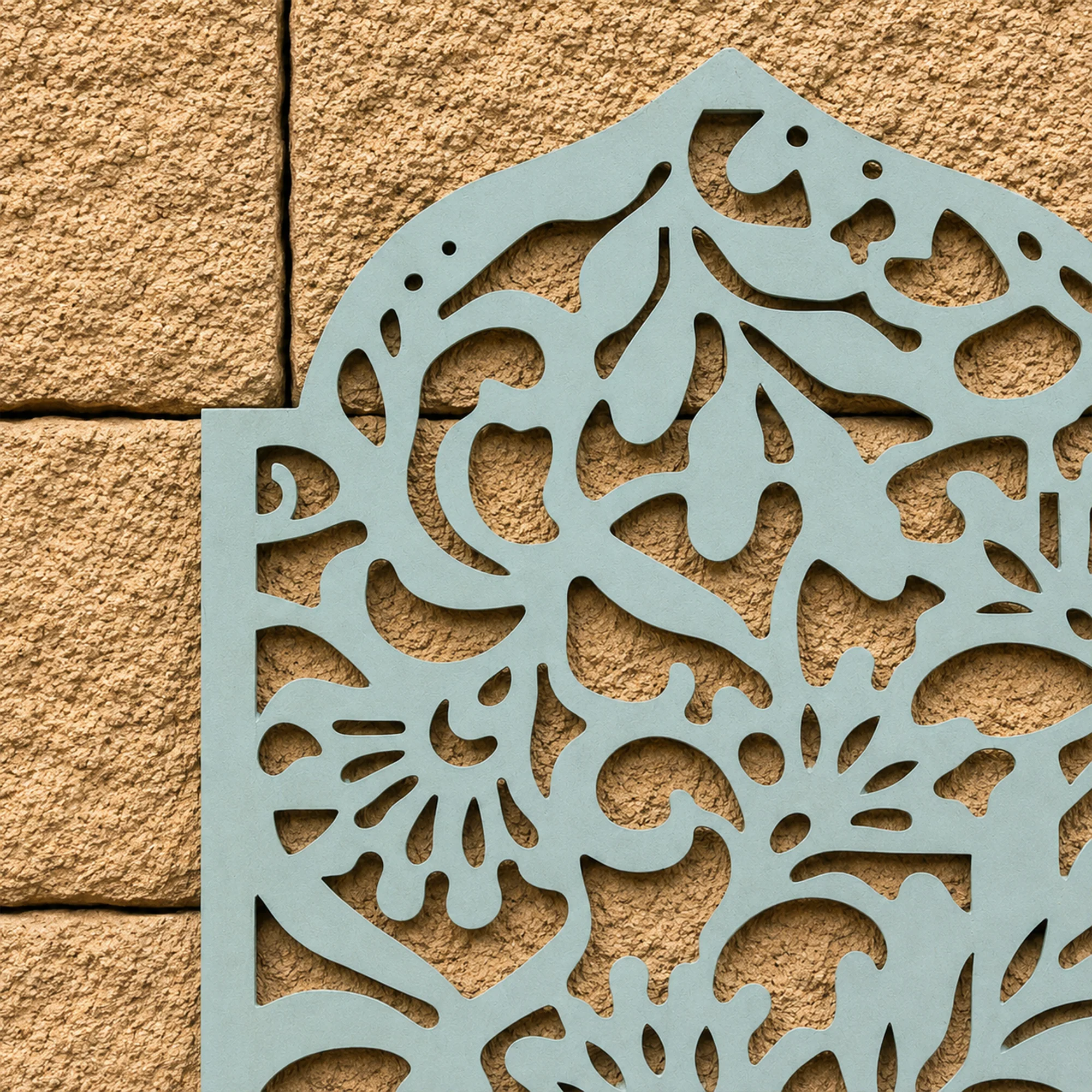 Sage Green Garden Wall Art Plaque - 30cm x 50cm - Image 2