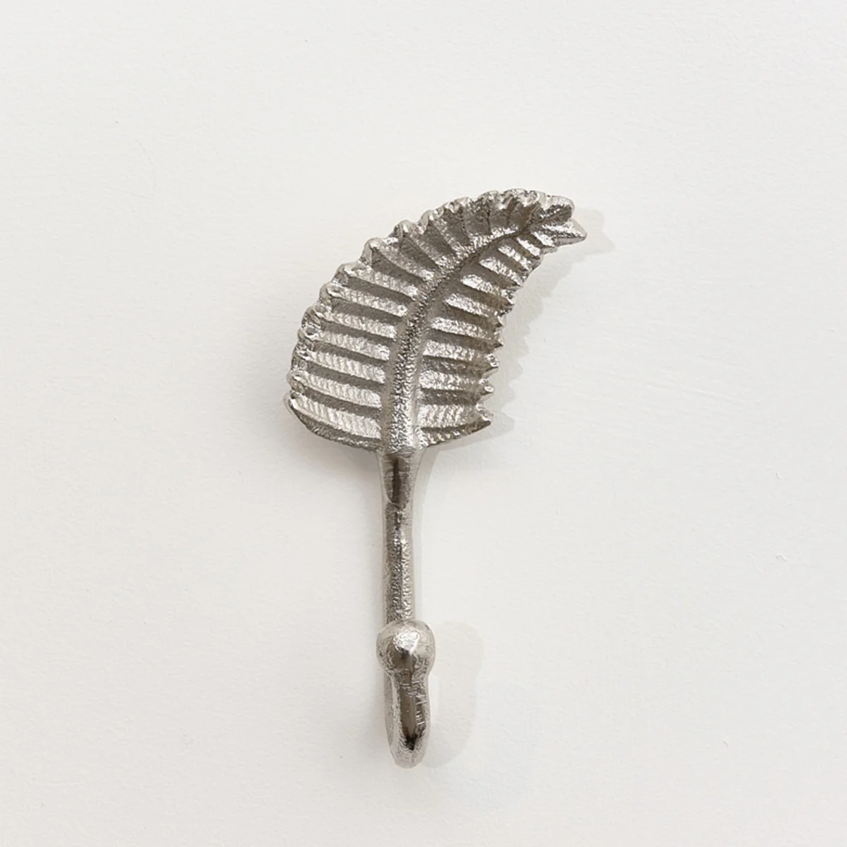 Silver Curved Leaf Wall Hook - Image 4