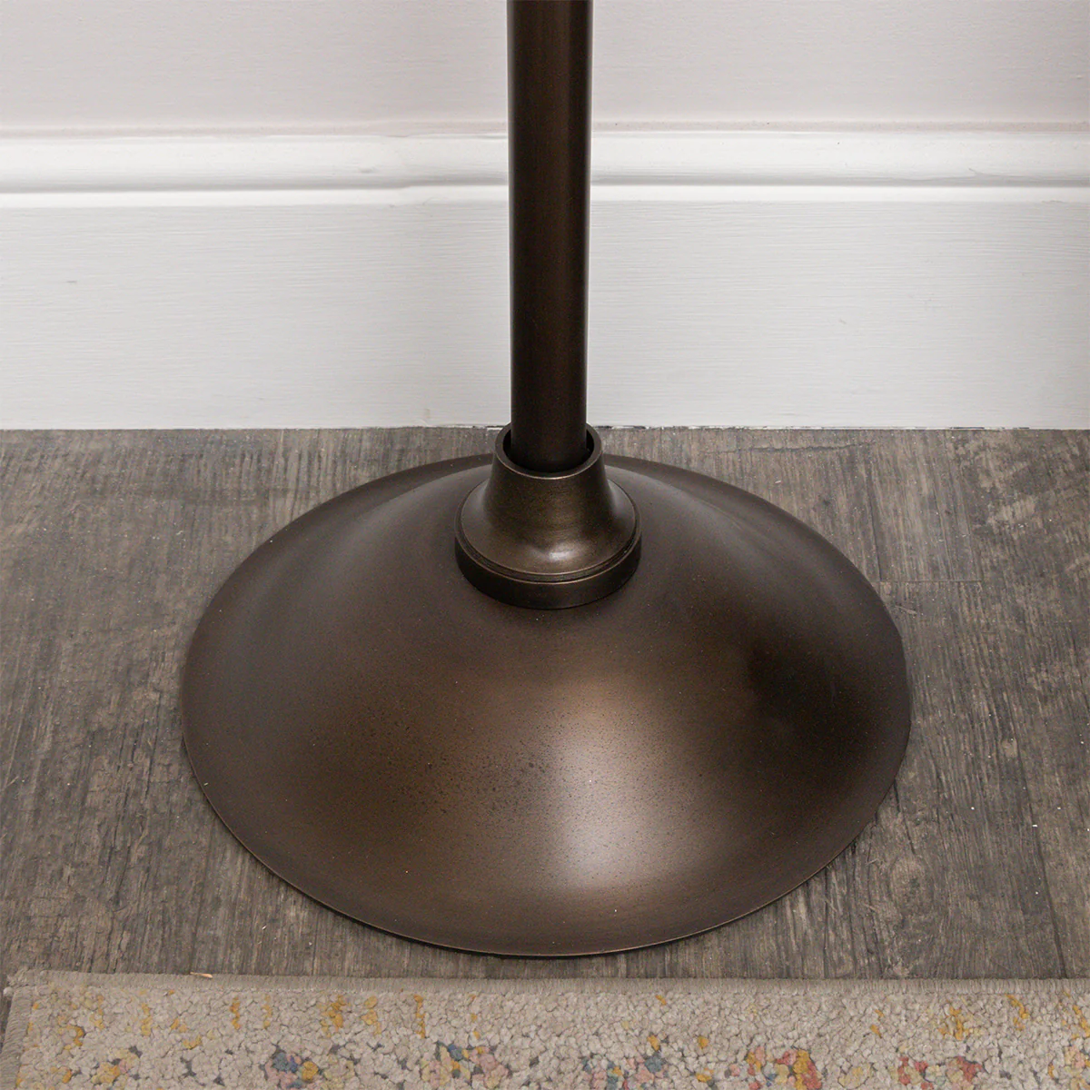 Tall Dark Metal Coat Rack with 8 Storage Hooks - Image 3