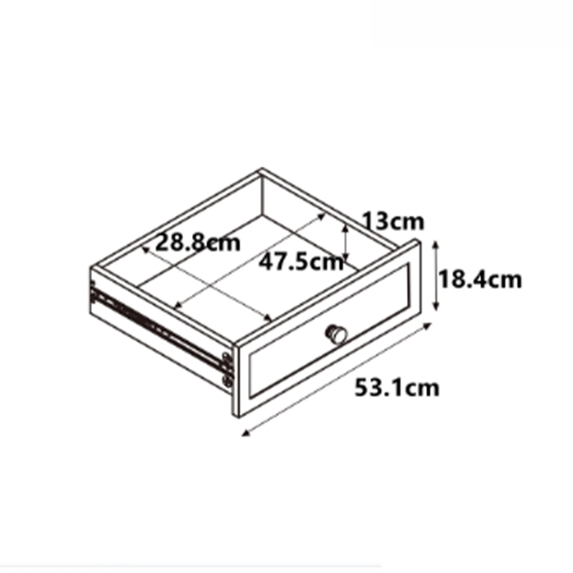 White 6 Drawer Chest of Drawers - Rowley White Range - Image 6